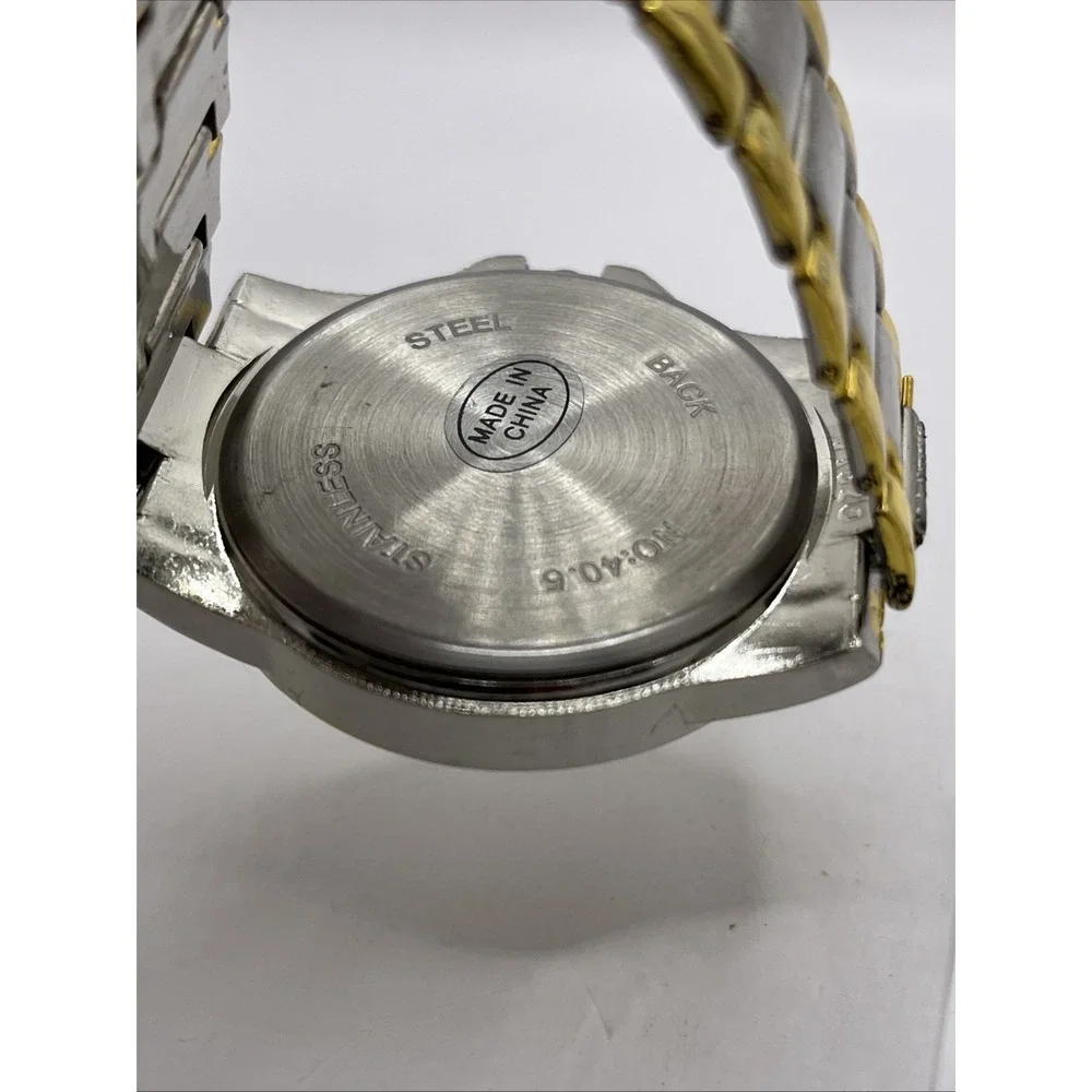 Orlando Men's Quartz Watch Two‎ Tone 6.75